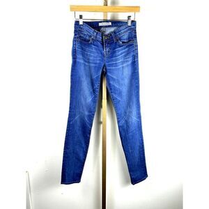 J. Brand Skinny Leg Medium Rise Venice Jeans Medium Rinse / Size 24 / EUC
